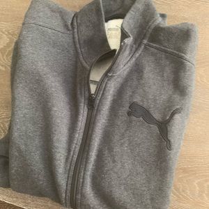 NWOT Men’s Puma sweat jacket